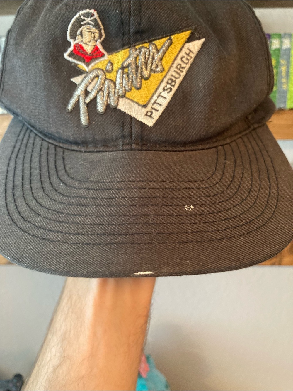 Vintage Pittsburgh Pirates Embroidered Snapback MLB Baseball Hat Cap - Picture 2 of 7